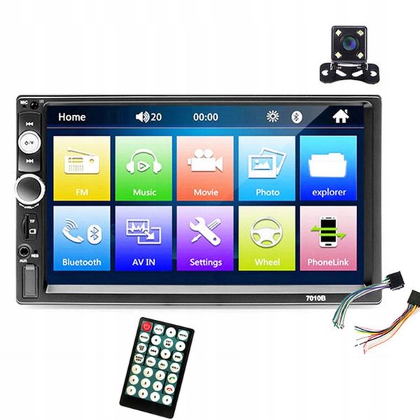 Radio samochodowe RETOO 7010B 2-DIN zdjęcie 11