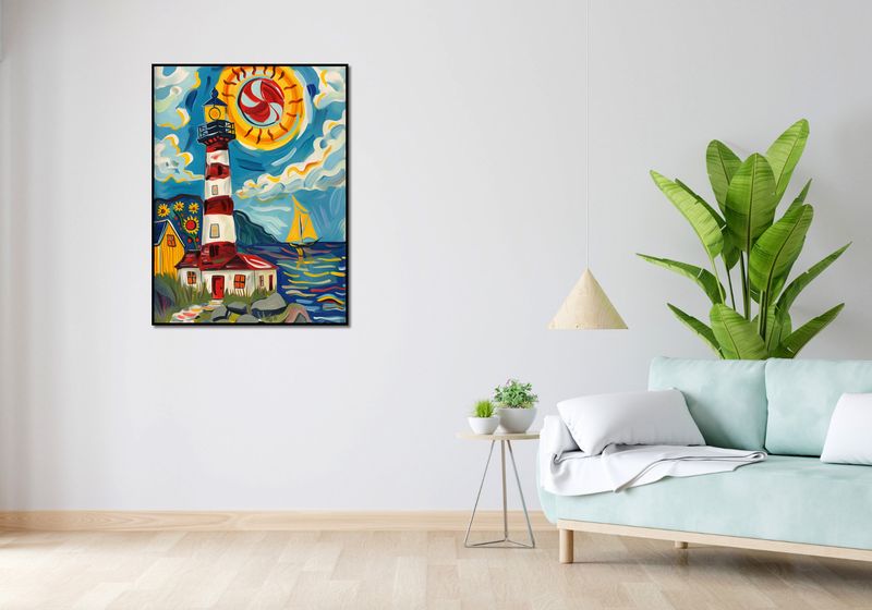 Plakat 75x100cm Żywa Przystań zdjęcie 4