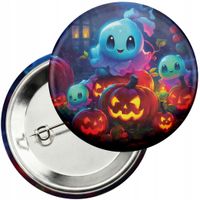 Przypinka z agrafką 59mm - HALLOWEEN