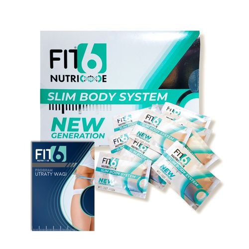 Nutricode Slim Body System FIT6 - Krok 2 Lepsza wersja + Broszura z kodem na Arena.pl