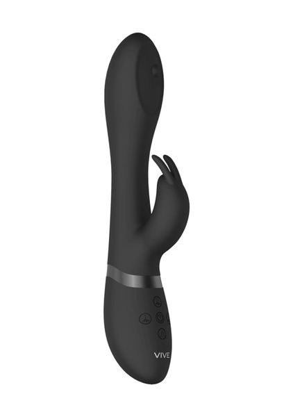 Wibrator Mira - Spinning G-spot Rabbit - Black zdjęcie 2