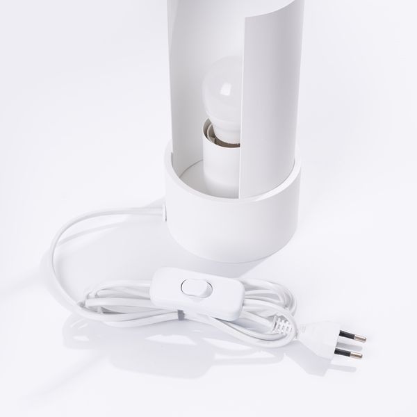 Lampa biurkowa FLASH biała zdjęcie 8