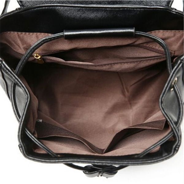 Plecak Elegancki - Czarny Pl27Cz zdjęcie 8