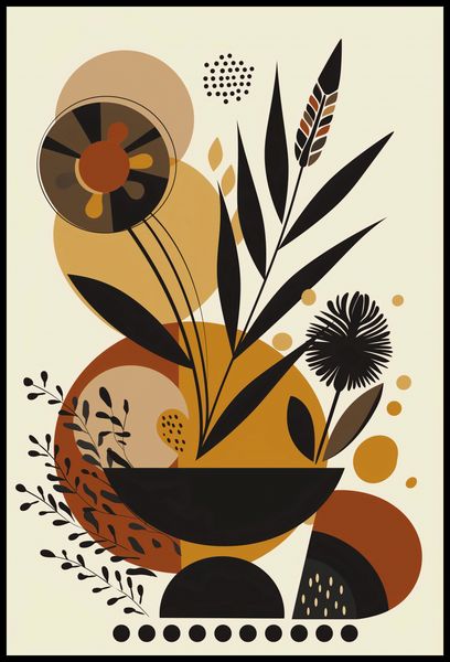 Plakat 68x101cm Ogrody Geometryczne zdjęcie 2