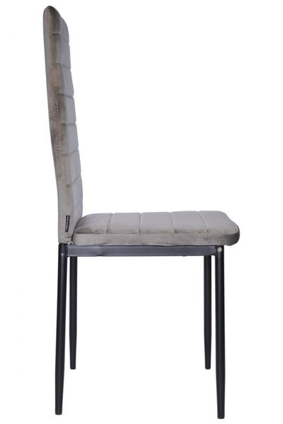 Krzesło VALVA VELVET GREY zdjęcie 4