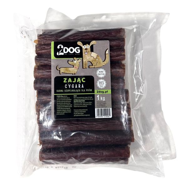 2Dog Cygara ZAJĄC 1 kg zdjęcie 1