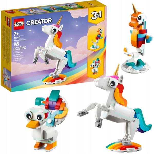 LEGO Creator 3 w 1 31140 Magiczny jednorożec zdjęcie 8