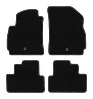 Dywaniki welurowe BASIC do Chevrolet Orlando I 2010-2018 czarne