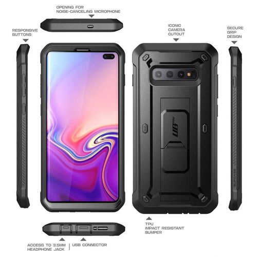 Etui Supcase Unicorn Beetle Pro Galaxy S10+ Plus Black na Arena.pl
