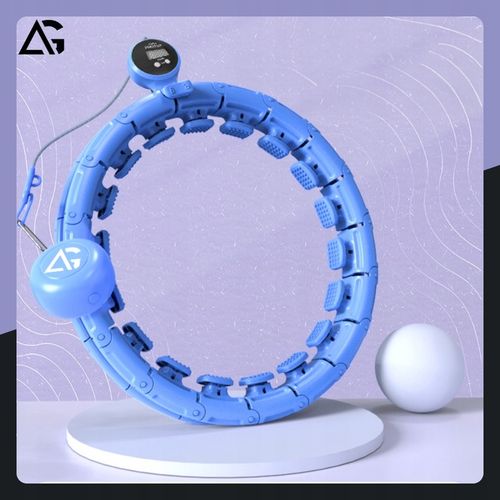 HULA HOP Z OBCIĄŻNIKIEM ODCHUDZAJĄCE Z LICZNIKIEM SMART HULAHOP na Arena.pl