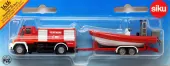 Straż pożarna Unimog z łodzią 1:87