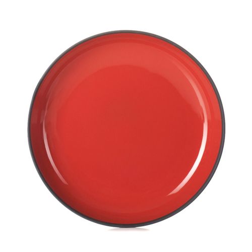 Talerz Solid 23,5 cm czerwono-czarny Revol na Arena.pl