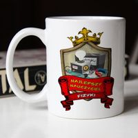 Kubek z nadrukiem - Najlepszy Nauczyciel fizyki