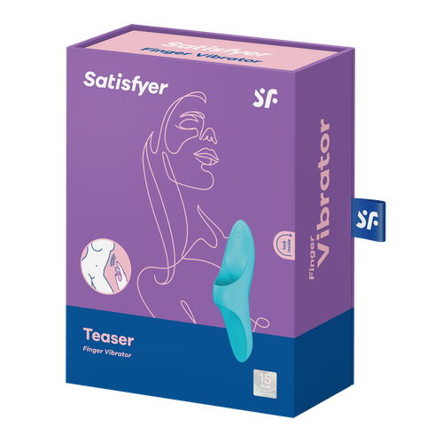 wibrator na palec satisfyer teaser light blue na Arena.pl