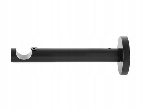 Karnisz METALOWY pojedynczy fi19 mm LOFT - 140cm Czarny mat na Arena.pl