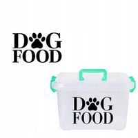Naklejka na Pojemnik z Karmą Dog food 180х110 mm TSG-498