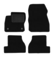 Dywaniki welurowe do: Ford Focus MK3 USA 2010-2019 sedan, kombi czarne