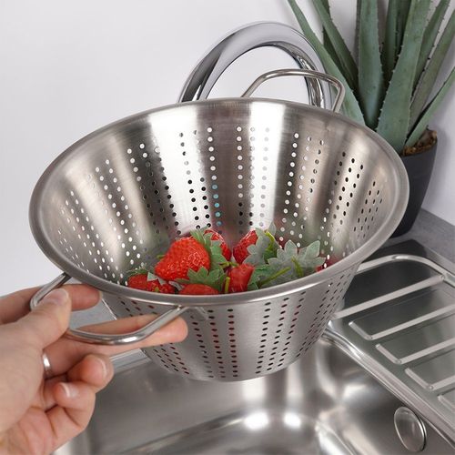 Cedzak kuchenny stalowy 22 cm na Arena.pl