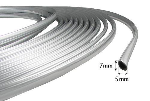 KEDRA LISTWA RANTOWA OZDOBNA Z KLEJEM CHROM 15 m na Arena.pl
