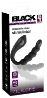 black velvets bendable dual - elastyczny stymulator dwustronny  26cm