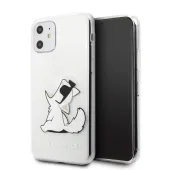 Etui Karl Lagerfeld Choupette Fun na iPhone 11 / Xr - przezroczyste
