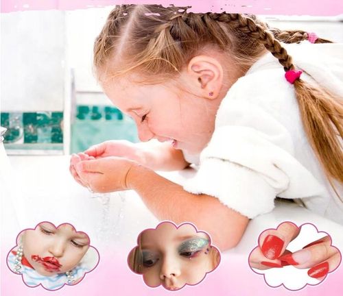 ZESTAW KOSMETYKÓW DO MAKIJAŻU I PAZNOKCI KUFEREK MAKE UP PREZENT DLA DZIECI na Arena.pl