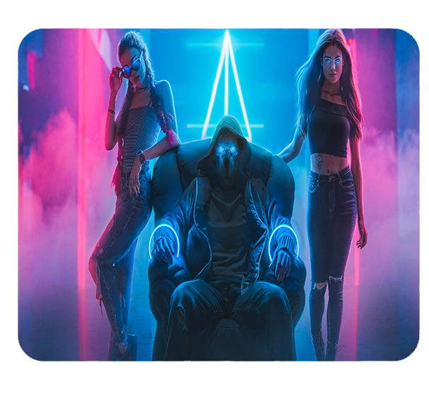 Podkładka pod myszkę Cyberpunk zdjęcie 1