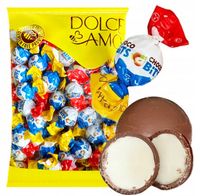 Cukierki CHOCO BITS mleczne z orzechami w czekoladzie Pszczółka 1kg