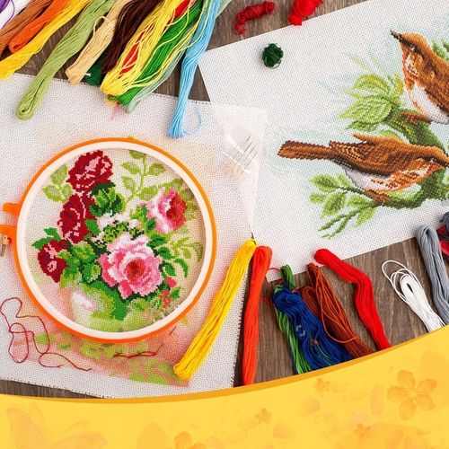 MULINA ZESTAW MULIN 150 szt KOLOROWA DO BRANSOLETEK WYSZYWANIA MULINY NICI na Arena.pl