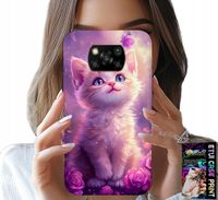 ETUI DO XIAOMI POCO X3 - SŁODKI KOTEK, KOT, WZORY ZE ZWIERZĘTAMI