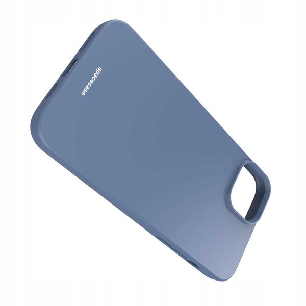 Spacecase Silicone Case Iphone 15 Plus Blue zdjęcie 8