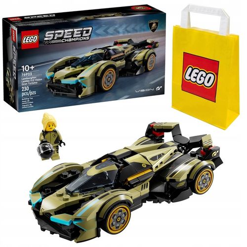 KLOCKI LEGO | SPEED CHAMPIONS 76923 LUKSUSOWE LAMBORGHINI V12 GT + TORBA na Arena.pl