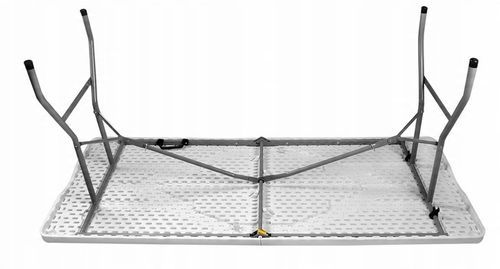 STÓŁ ROZKŁADANY + 2 ŁAWKI ZESTAW CATERINGOWY 180 cm SKŁADANY W WALIZKĘ XXL na Arena.pl