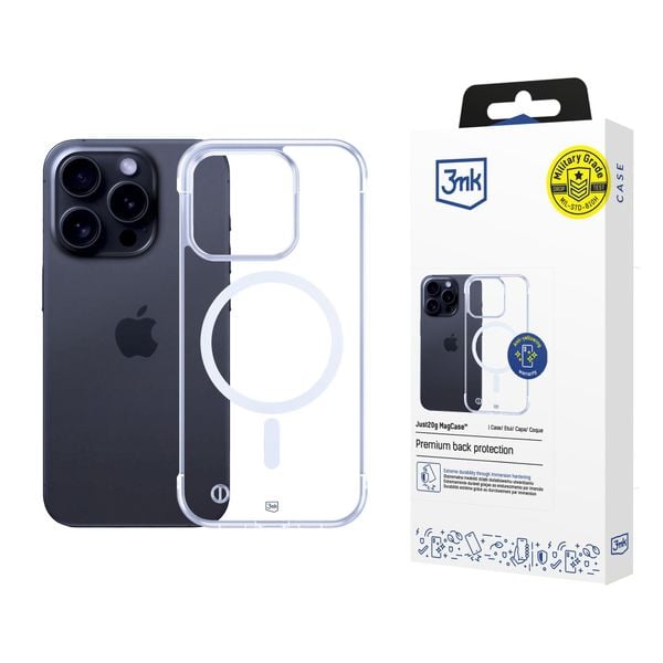 Apple iPhone 15 Pro - 3mk Just20g MagCase zdjęcie 1