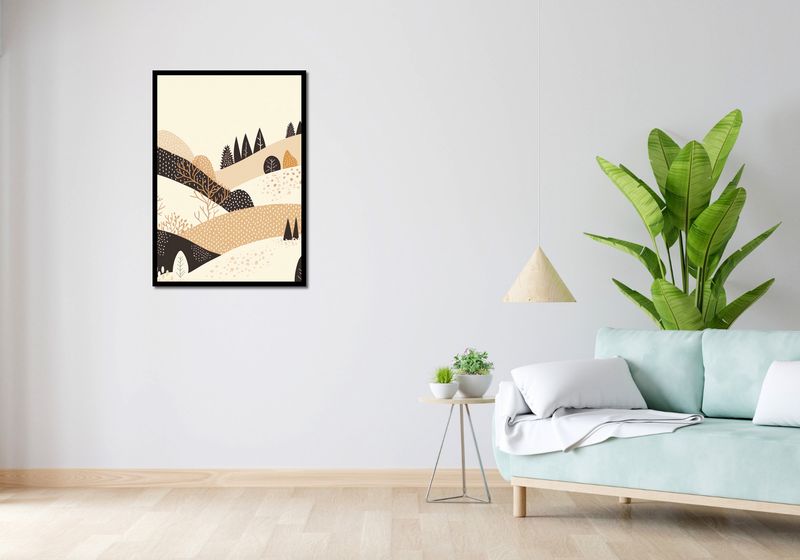 Plakat 64x90cm Jesień w Wzgórzach zdjęcie 4