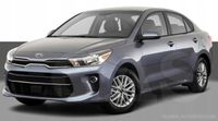 Kia Rio 5-Door/Sedan - Chromowane Listwy Grill Chrom Atrapy Zderzaka Tuning