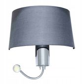 Kinkiet lampa nocna kierowana Vega Wobako do sypialni czytania E27