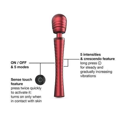man.wand edgy velvet red na Arena.pl