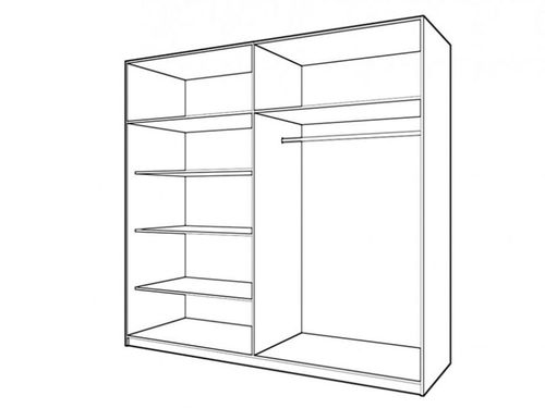 Meble do salonu Szafa NADIA na Arena.pl