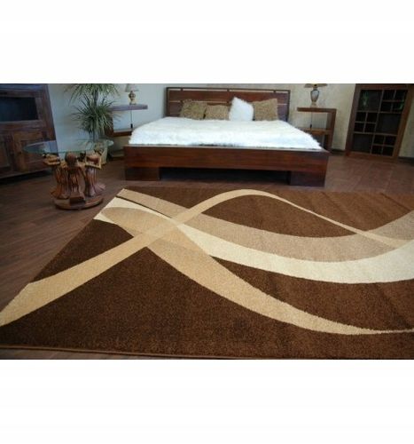 Dywan KARMEL BROWN brąz 80x150 cm na Arena.pl