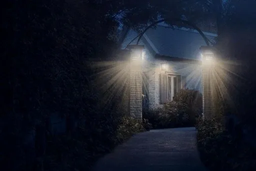 10x Lampka Solarna Elewacyjna LED z Czujnikiem zdjęcie 2