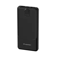 powerbank wozinsky wpower wpbbk-2 10000 mah 10 w 2x usb 2 a - czarny