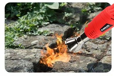 PALNIK OPALARKA WYPALARKA DO CHWASTÓW LIŚCI 2000W 600st 7 DYSZE zdjęcie 5