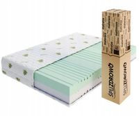 Materac 140x200 piankowy twardy, średnio-twardy ALOE VERA BALANCE profil