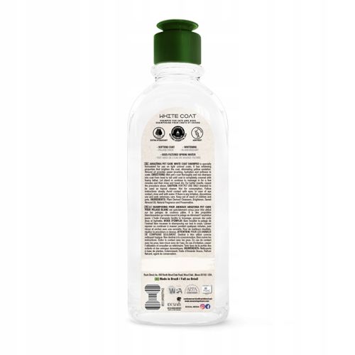 Szampon Amazonia Pet Care White Coat 500ml na Arena.pl