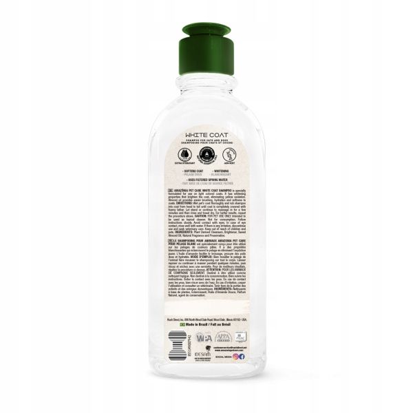 Szampon Amazonia Pet Care White Coat 500ml zdjęcie 2