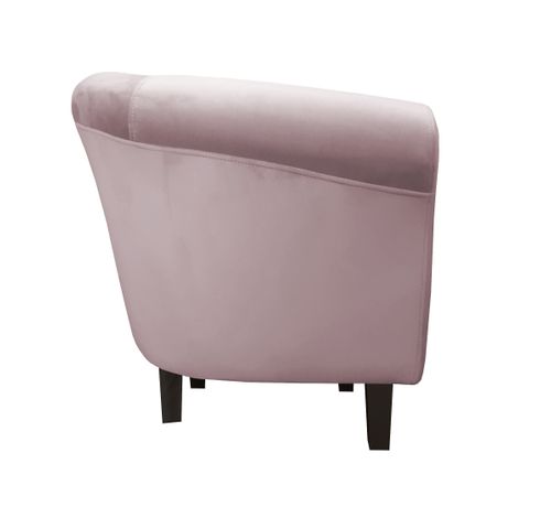 Fotel Milo nogi venge szary róż MG55 na Arena.pl