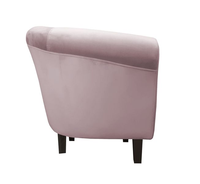 Fotel Milo nogi venge szary róż MG55 zdjęcie 3