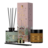 HiSkin Zestaw Świeca dyfuzor Pomarańcza w czekolad