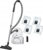 Odkurzacz tradycyjny workowy Tefal Compact Power TW3927 900W mocny biały